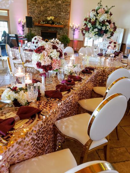 Head Table Setting